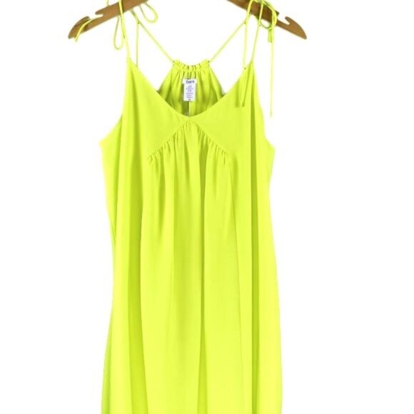 BAR III- WOMENS SPAGUETTI STRAPS RACEBACK V-NECK MIDI DRESS SIZE SMALL -NWT - Picture 2 of 9